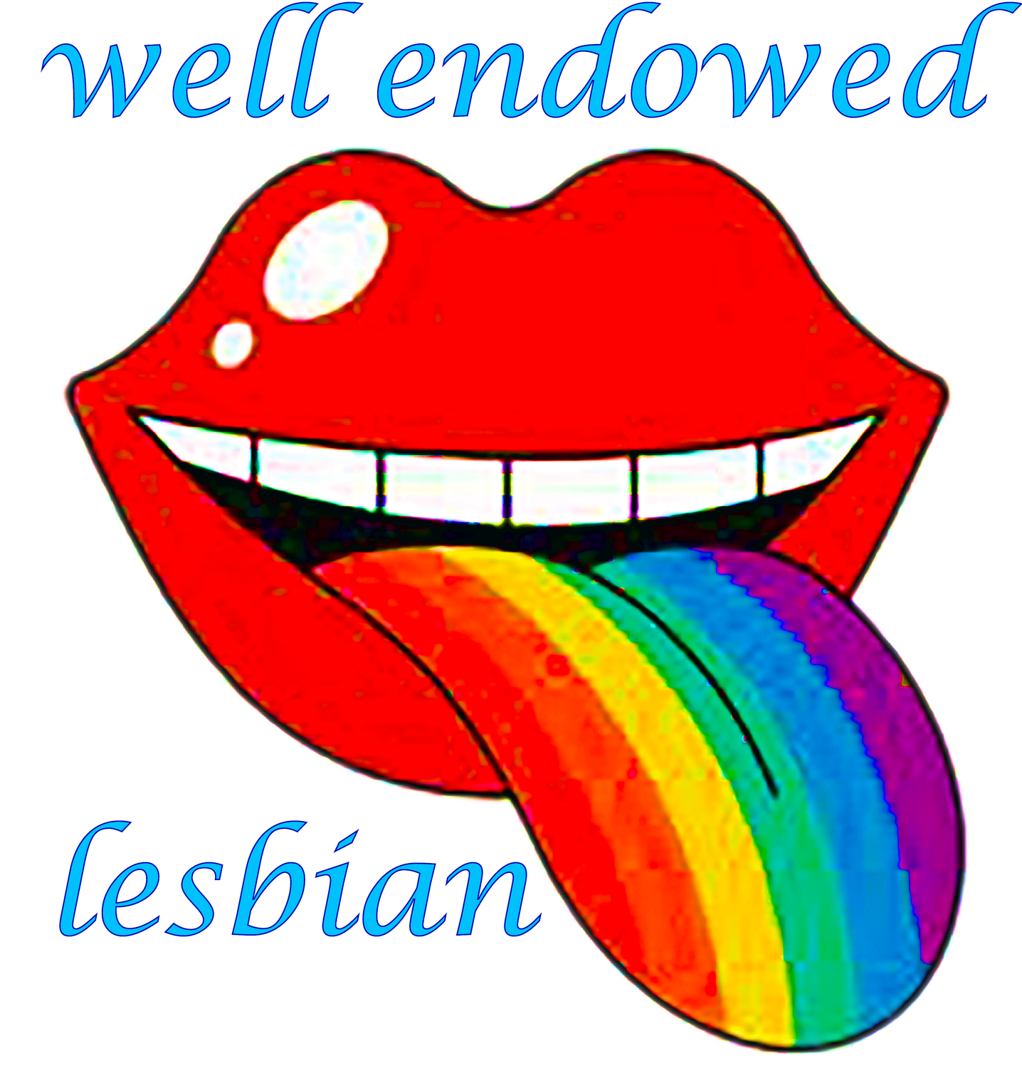 well endowed lesbian