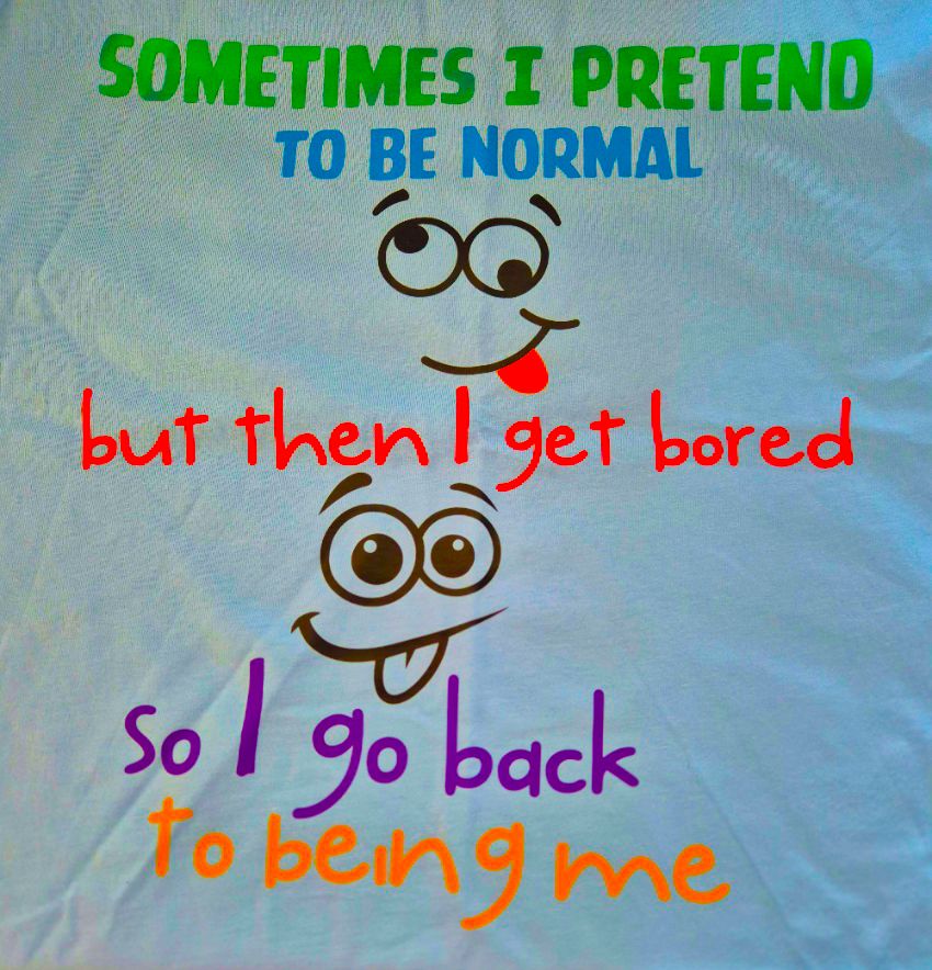 Boring being normal