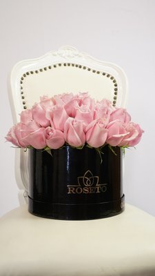 Round box. Media esfera