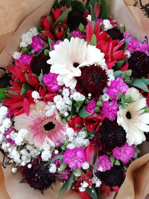 Bouquet de flores variadas 