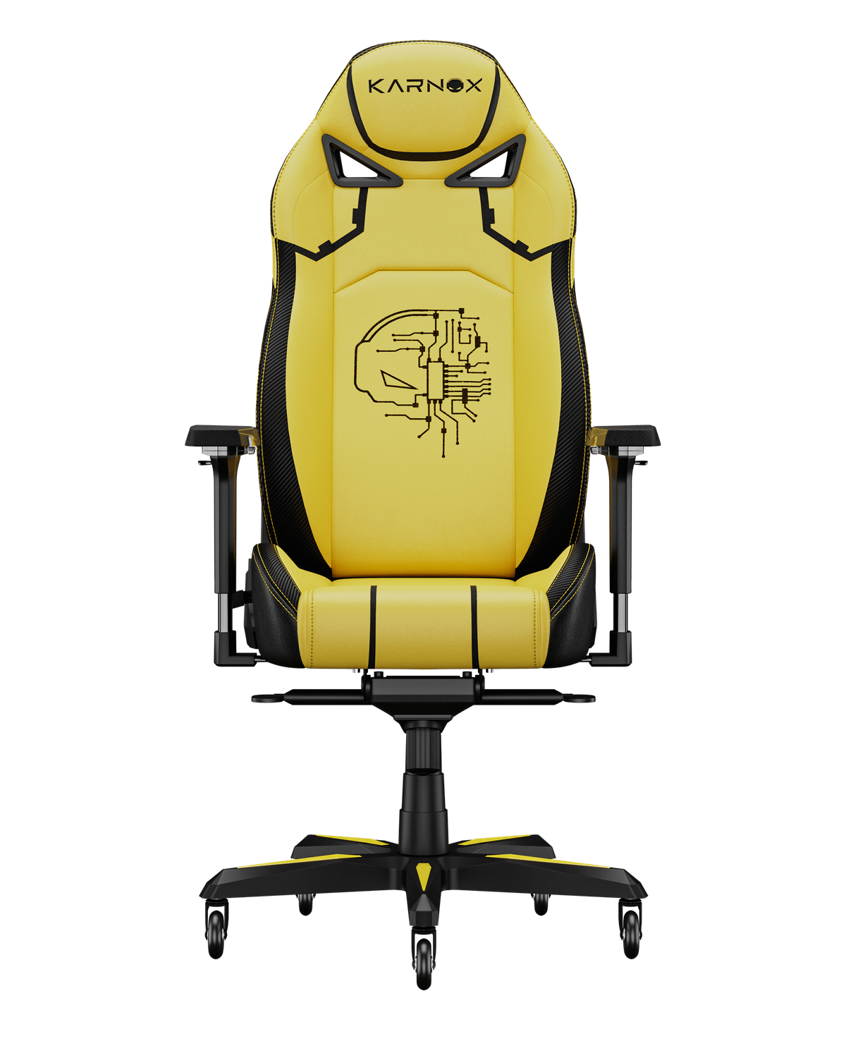 Karnox Gladiator Gaming Chair - Cybot edition Yellow