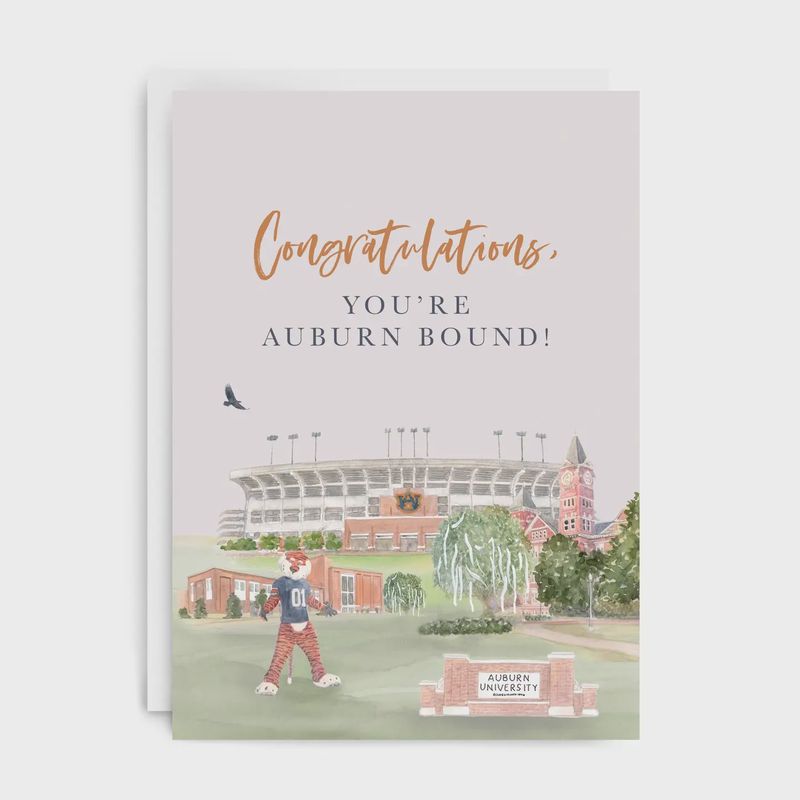 &quot;You&#39;re Auburn Bound&quot; Greeting Card