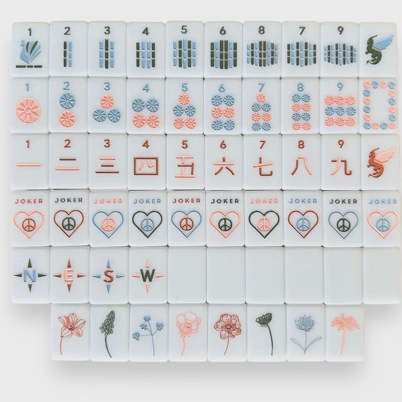 Desert Dreams Tiles - Mahjong Set