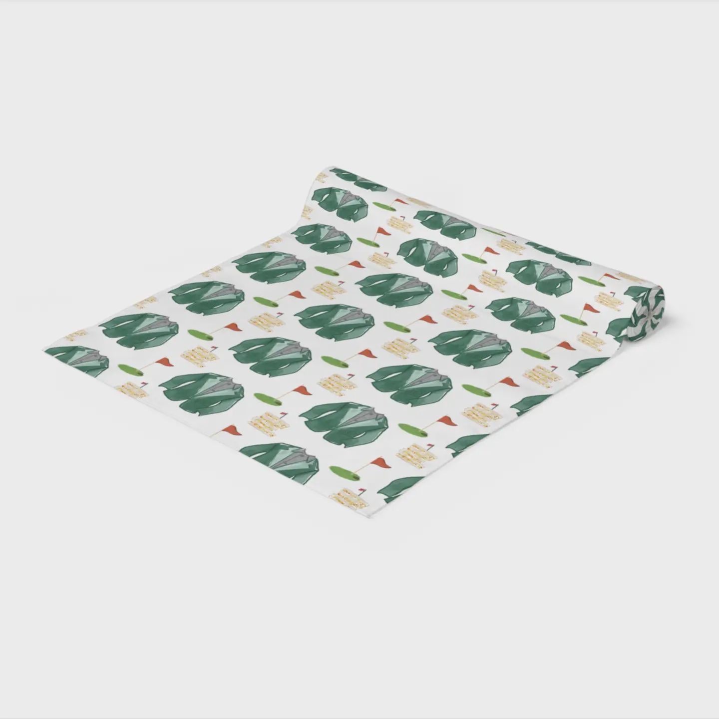 Golf Tournament Paper Table Runner