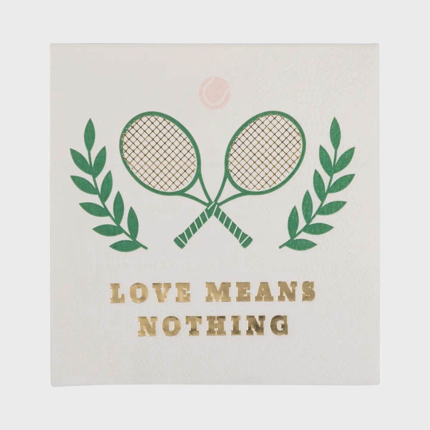“Love Means Nothing” Tennis Napkins