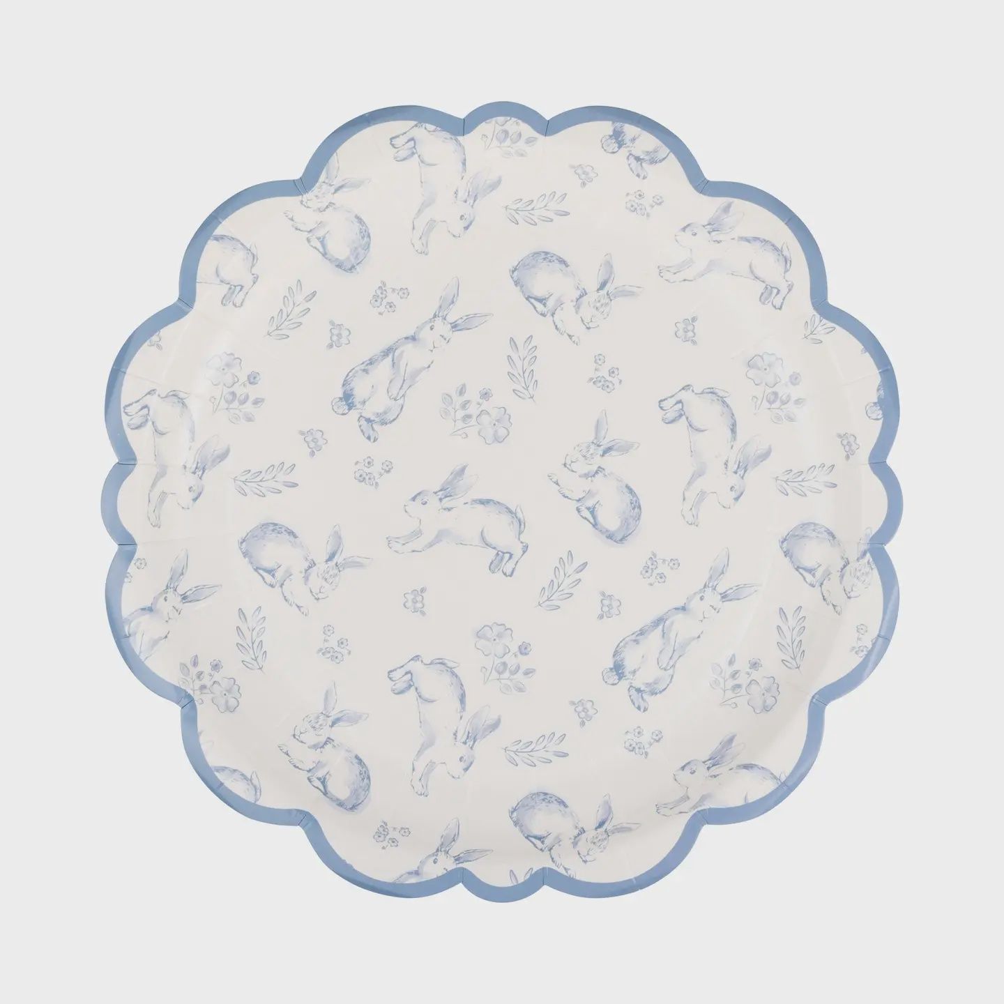 Bunny Toile 8” Plates