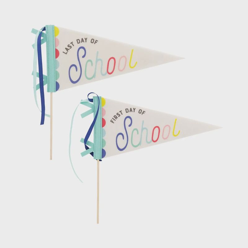 First Day Of School/Last day of School Pennant Banner Set