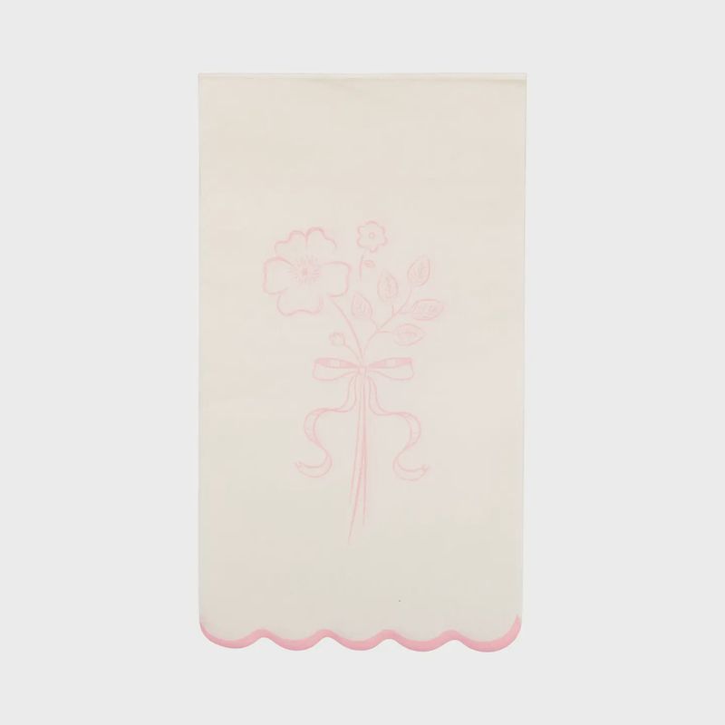 Pembroke Pink Paper Dinner Napkin
