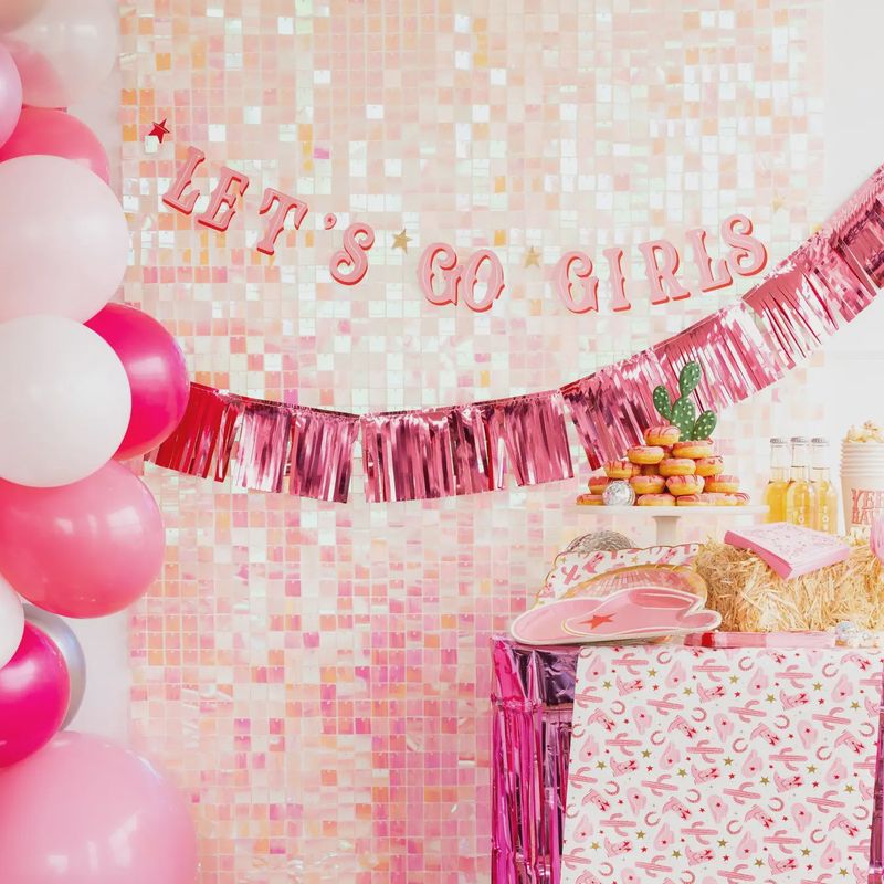 Let&#39;s Go Girls Banner Set
