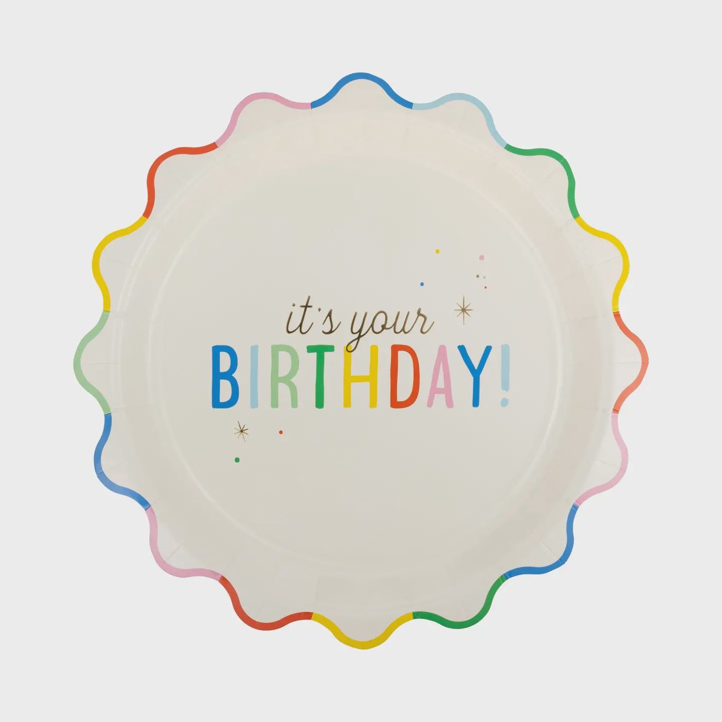 It&#39;s your Birthday Plate
