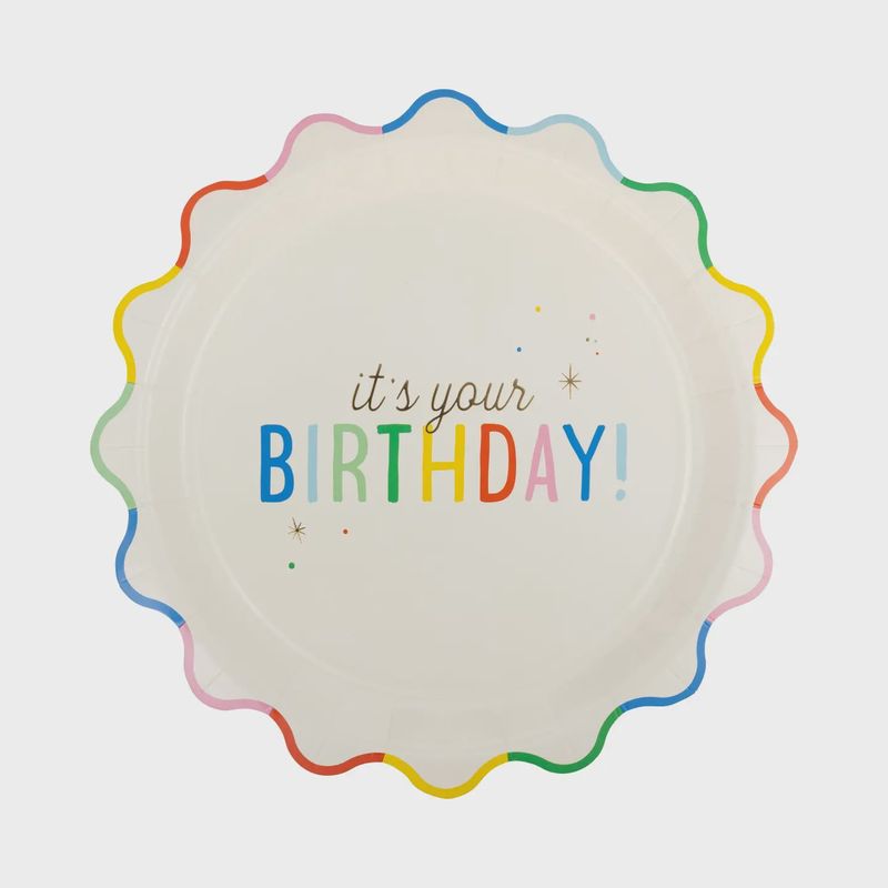 It&#39;s your Birthday Plate