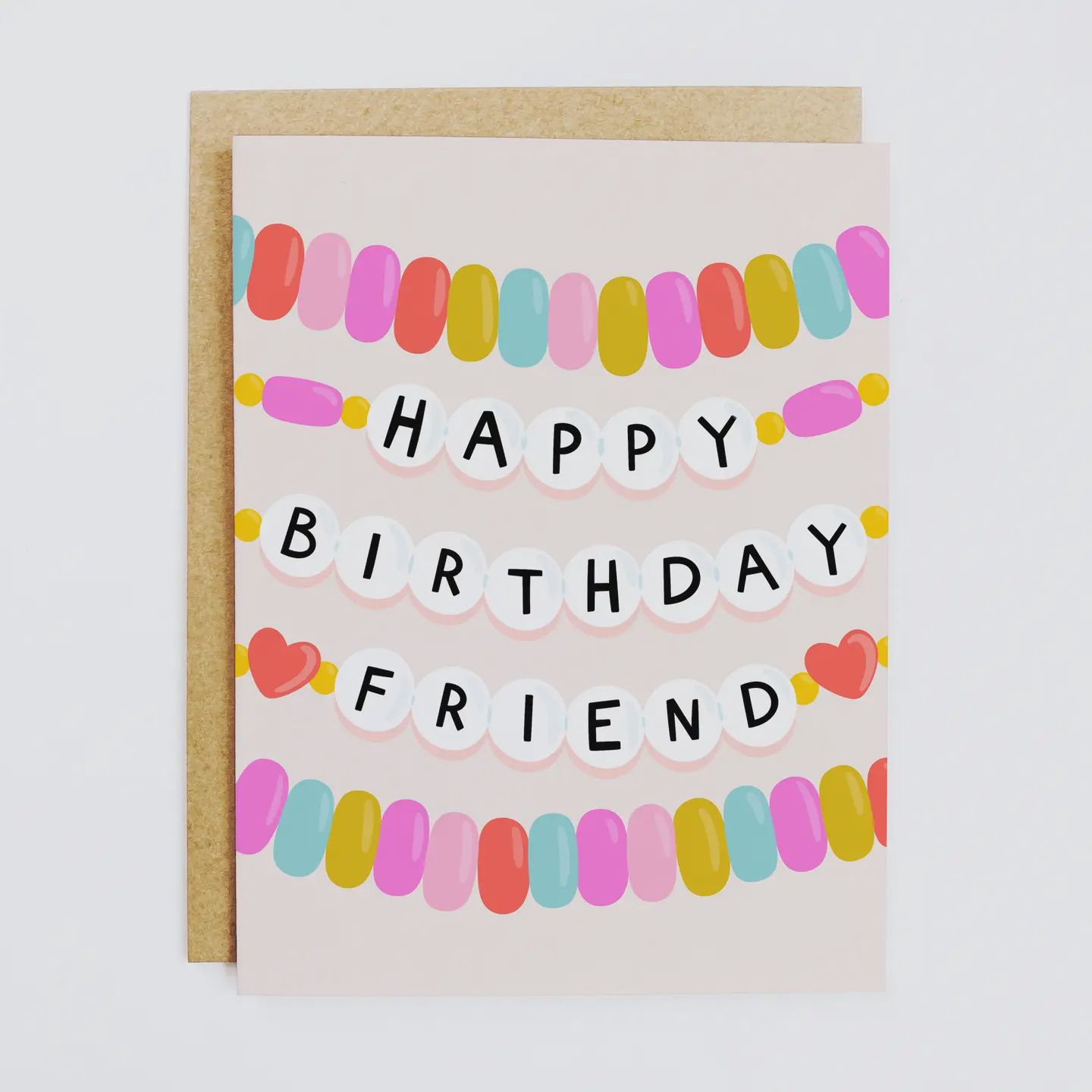 Friendship Bracelet Birthday Card