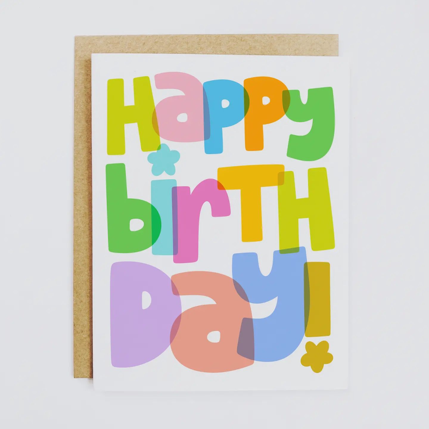 Rainbow Birthday Card