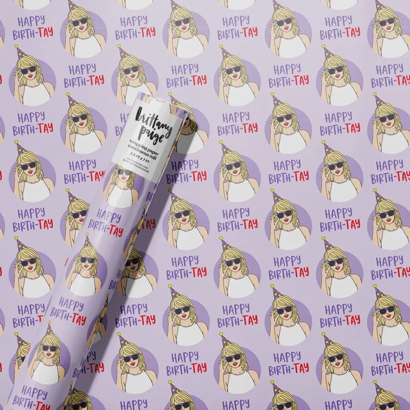 Happy Birth-Tay Wrapping Paper Roll