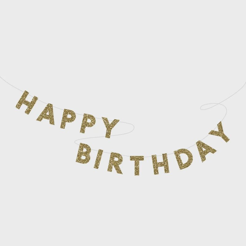 HAPPY BIRTHDAY BANNER