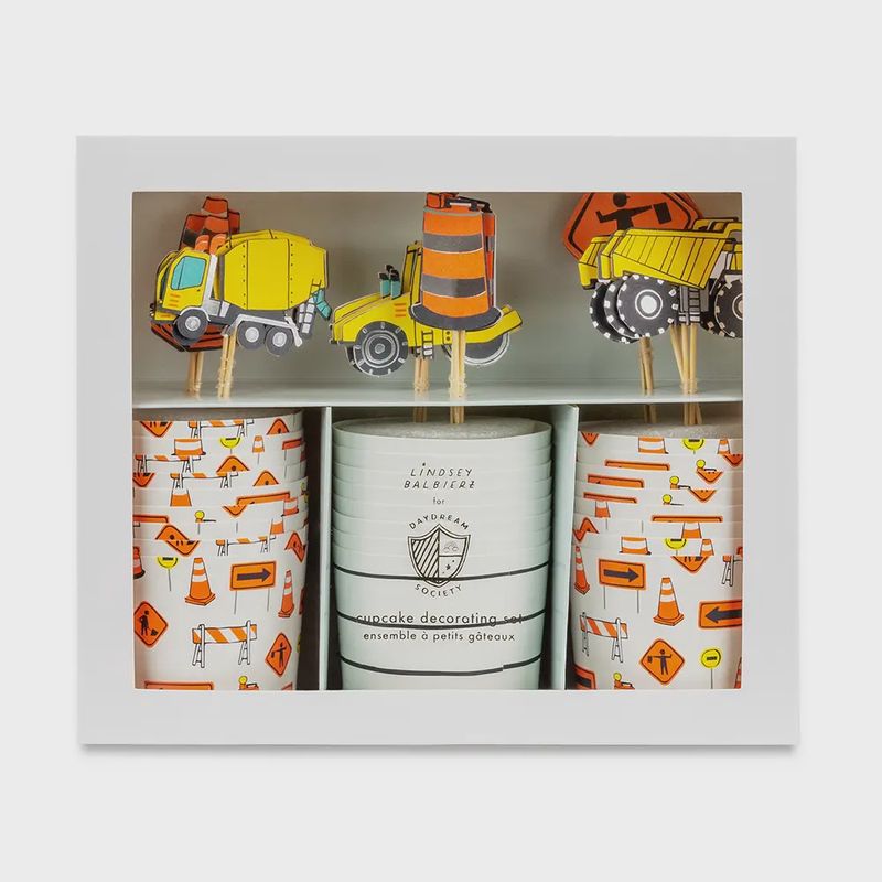 Under Construction Cupcake Decorating Set