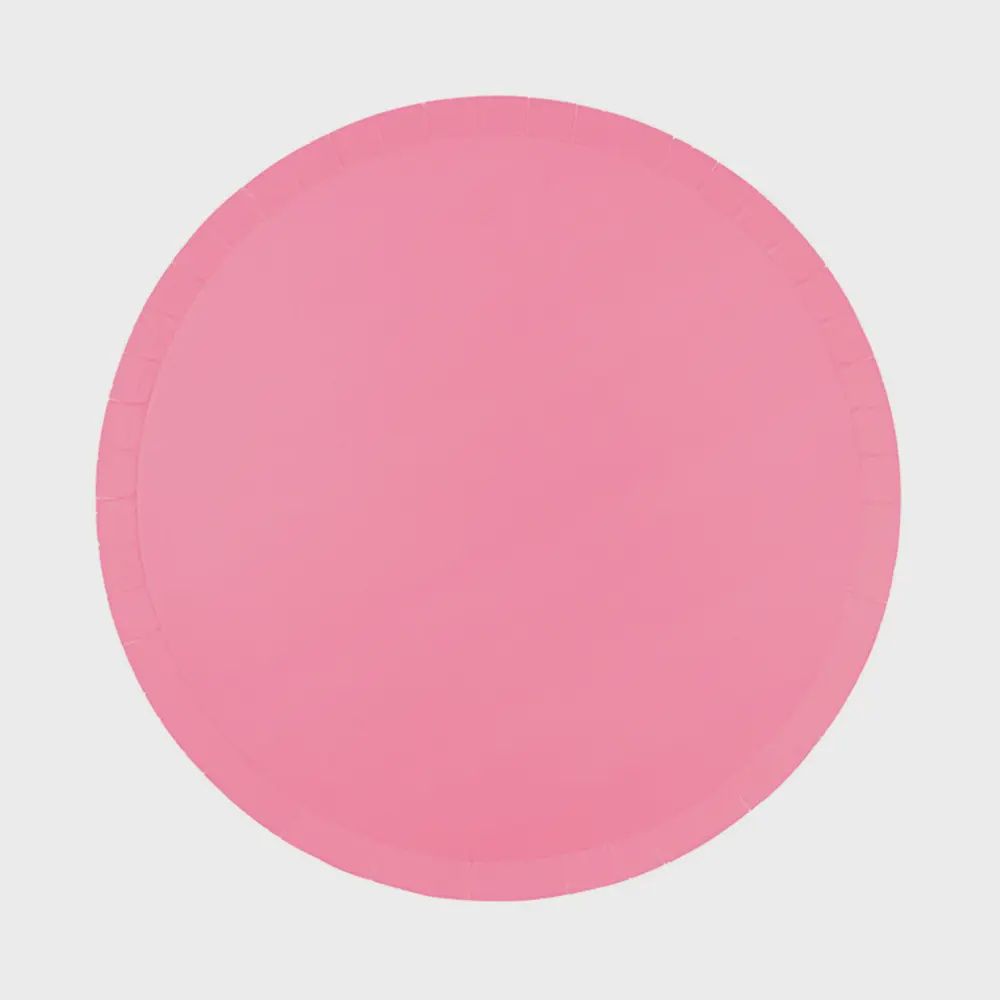 Shades Dessert Plates, Color: Flamingo
