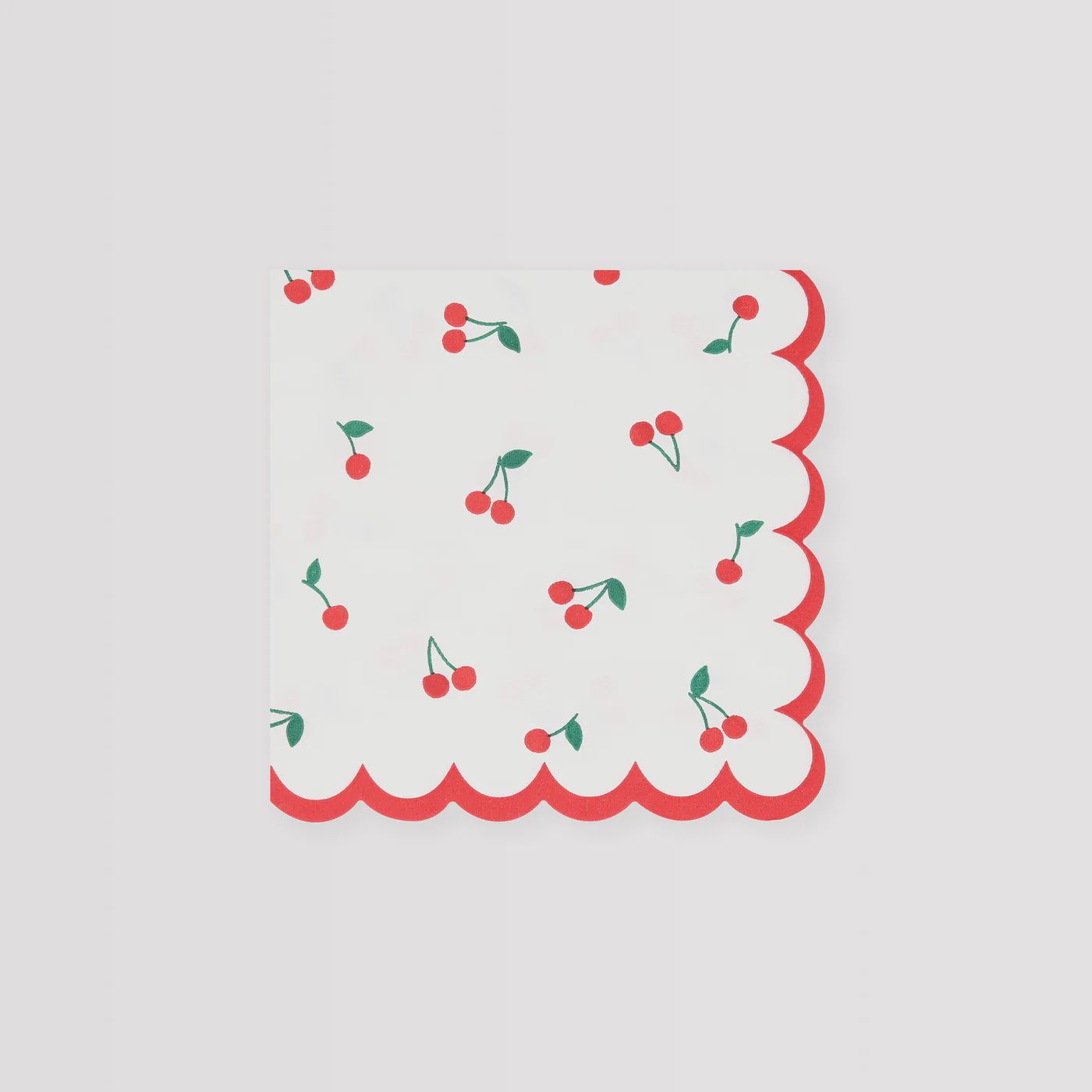 Cherry Pattern Small Napkins