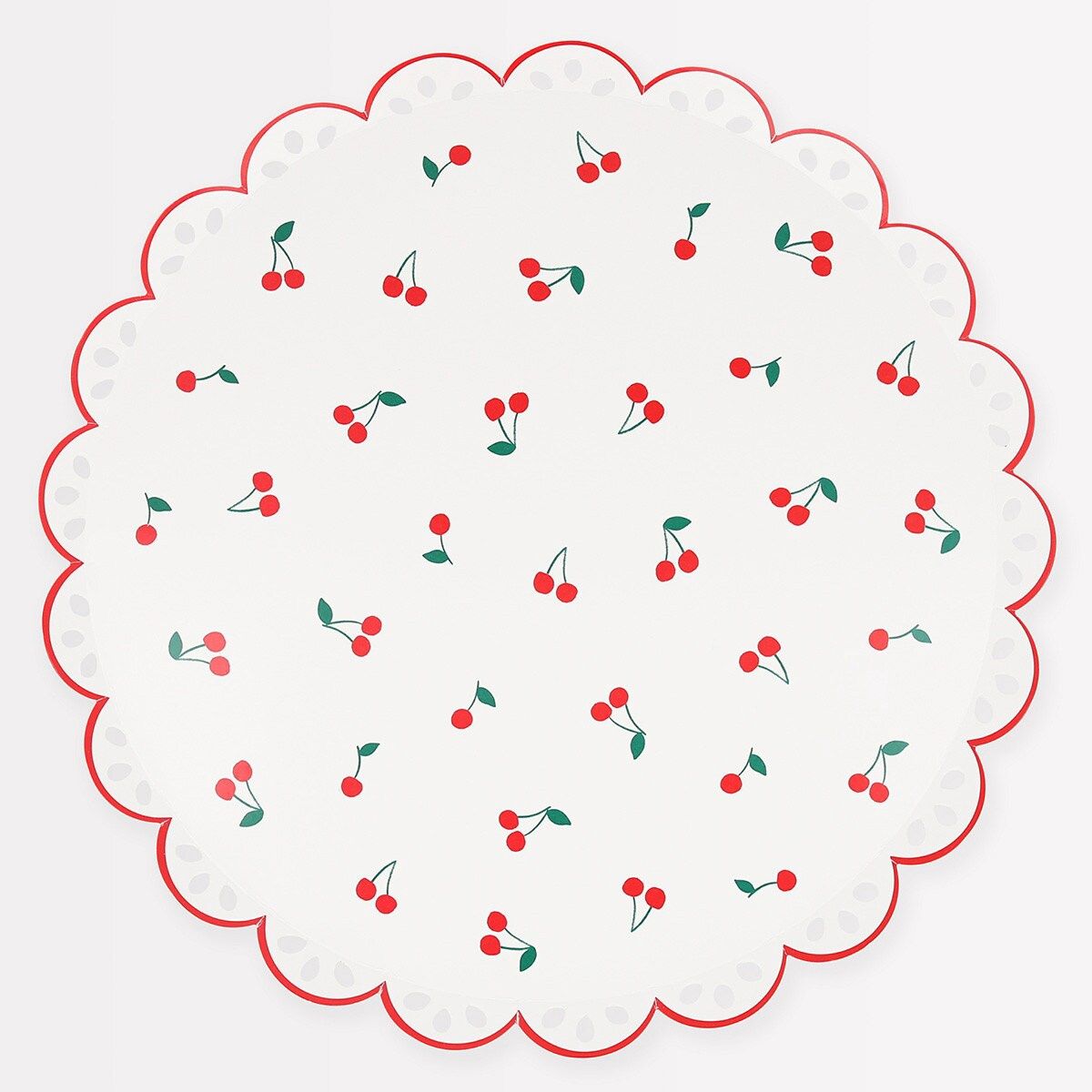 Cherry Pattern Side Plates