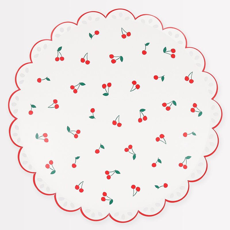 Cherry Pattern Side Plates