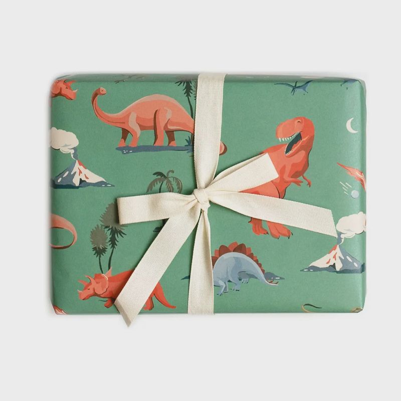 Dino Gift Wrap Roll