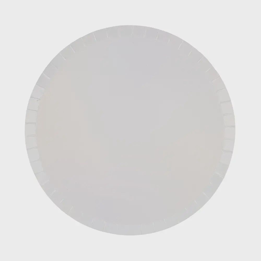 Shades Metallic Dinner Plates, Color: Pearlescent