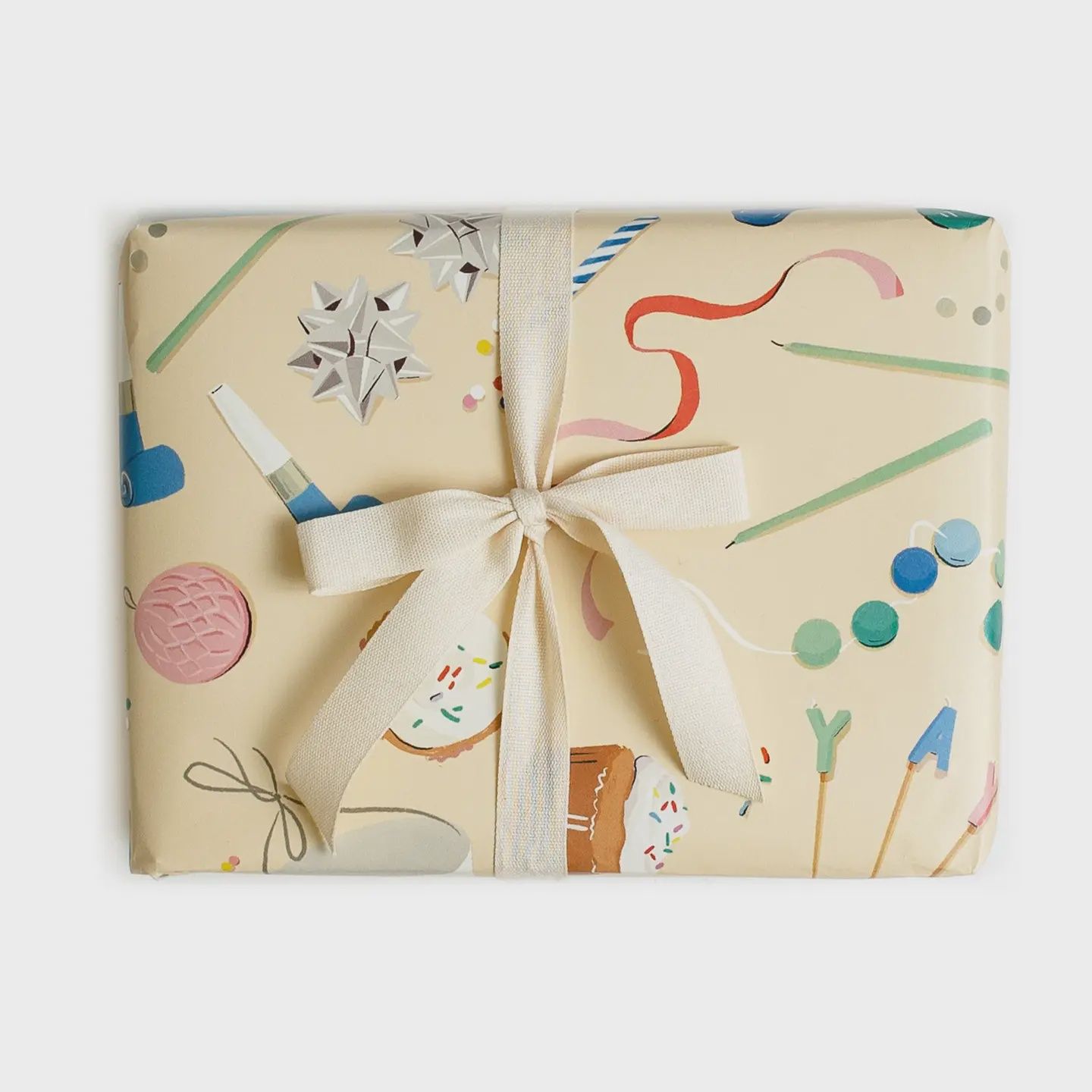 Birthday Trimmings Gift Wrap Roll