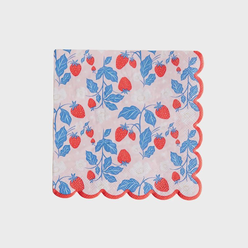 SWEET STRAWBERRY LARGE NAPKINS