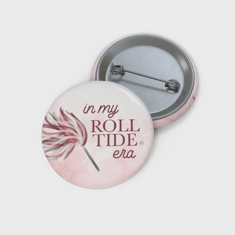 Alabama &quot;In My Roll Tide Era&quot; Game Day Button