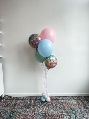 Foil &amp; Latex Mixed Helium Balloon Bundle
