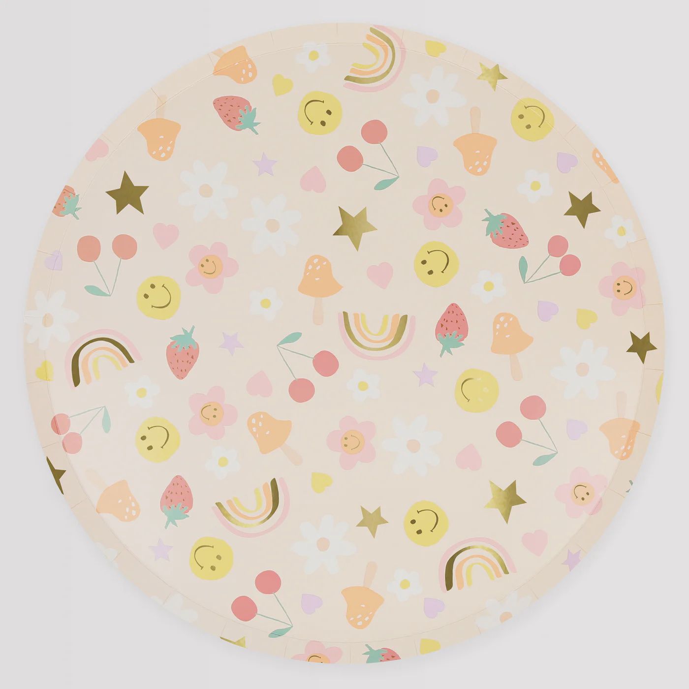 Happy Icons Dinner Plates