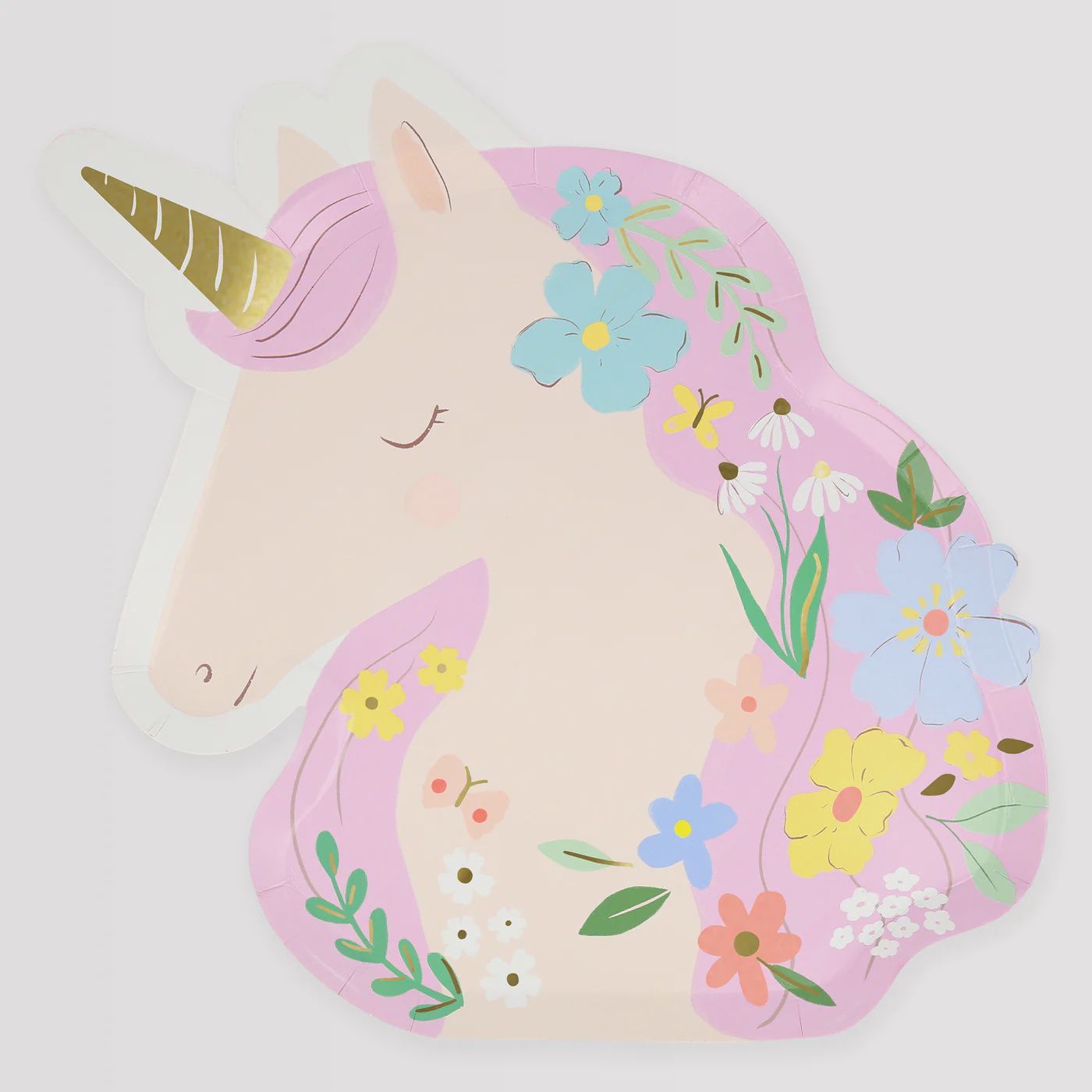 Meadow Unicorns Shaped Plates