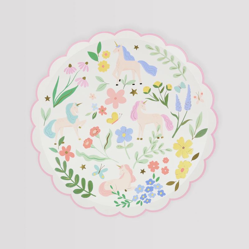 Meadow Unicorns Side Plates