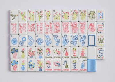 Miss Darling Mahjong Tile Set