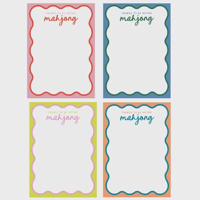 Things to Do After Mahj Notepad