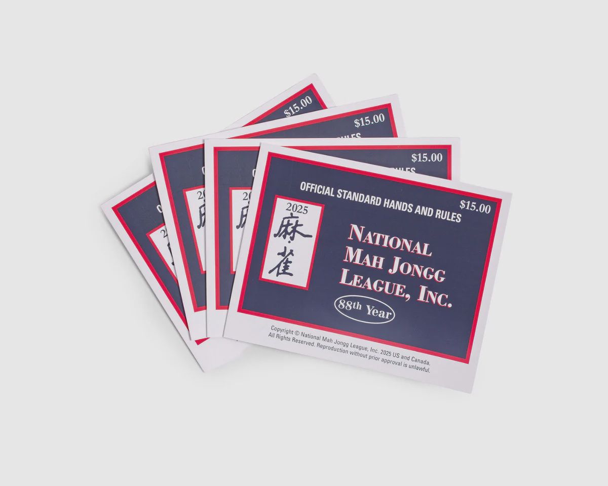 National Mahjong League 2025 Official Standard Hands and Rules