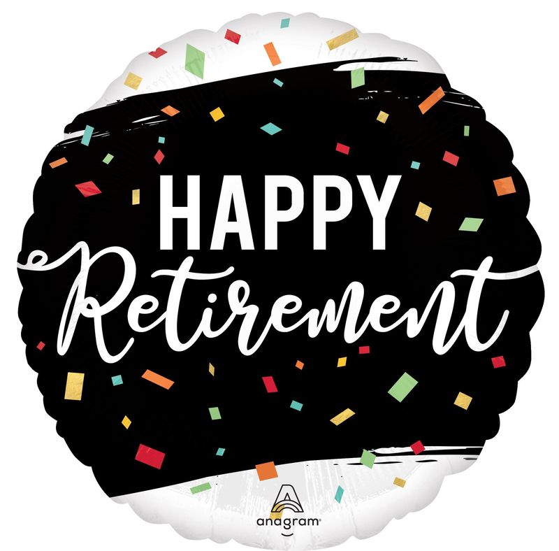 Retirement Foil Balloon