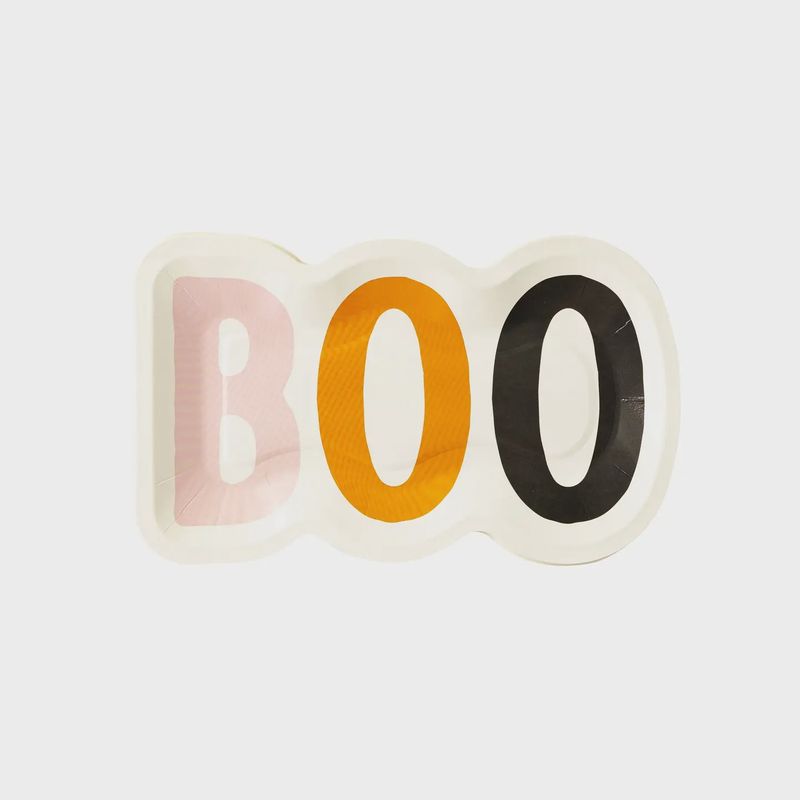 Boo Shaped Plates
