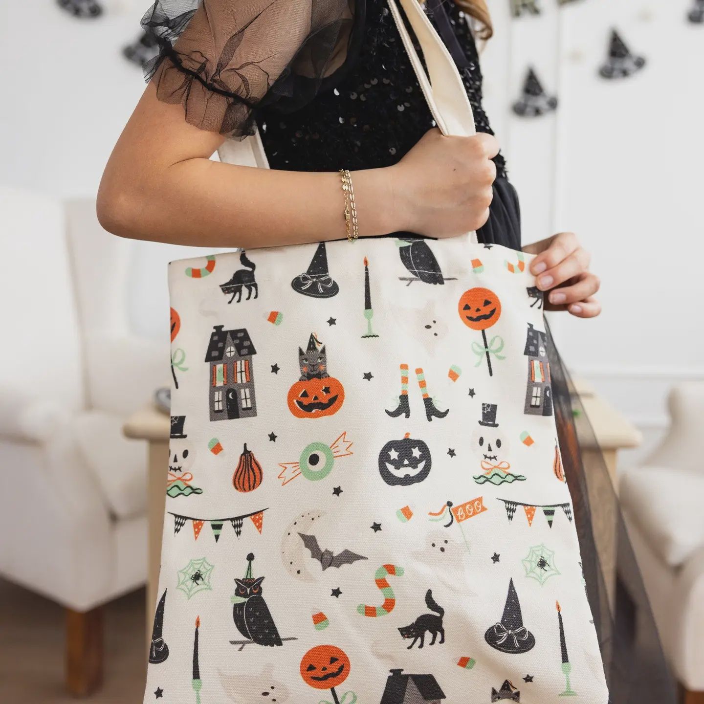 Tricks &amp; Treats Canvas Tote Bag