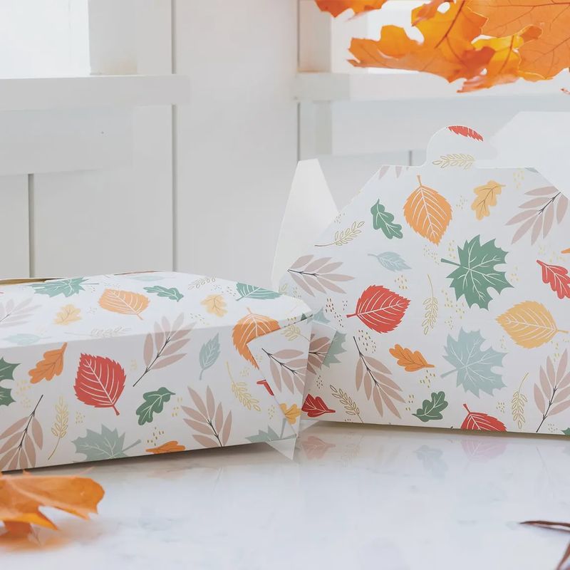 Falling Leaves Take Home Box