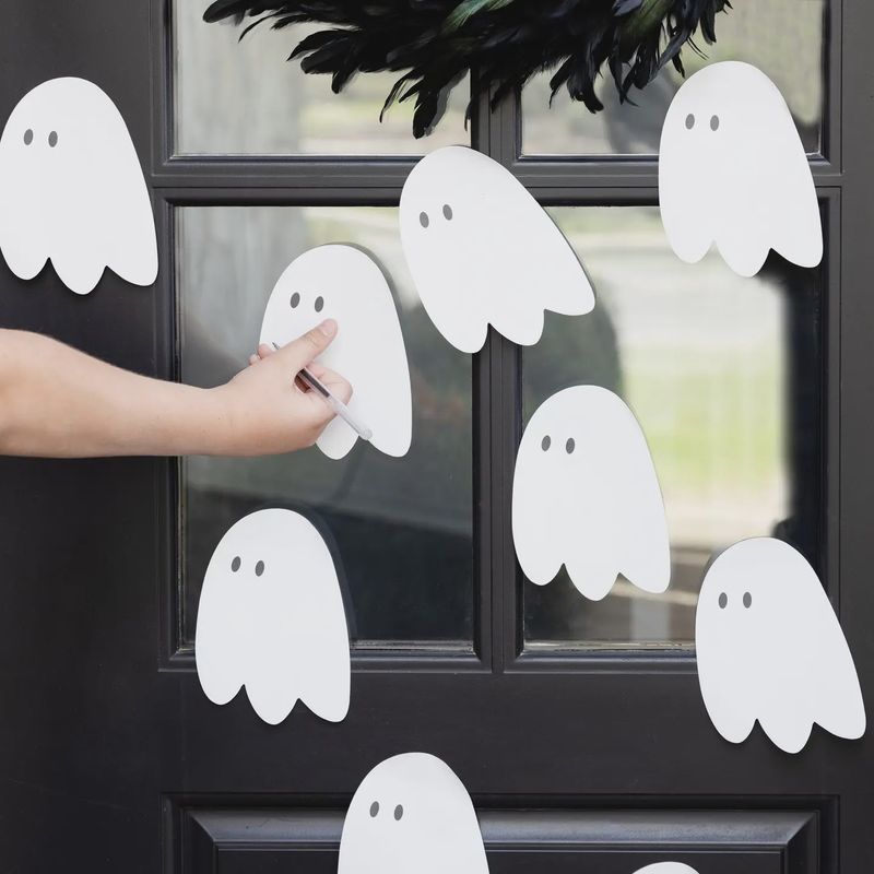 Ghost Shaped Jumbo Sticky Notes