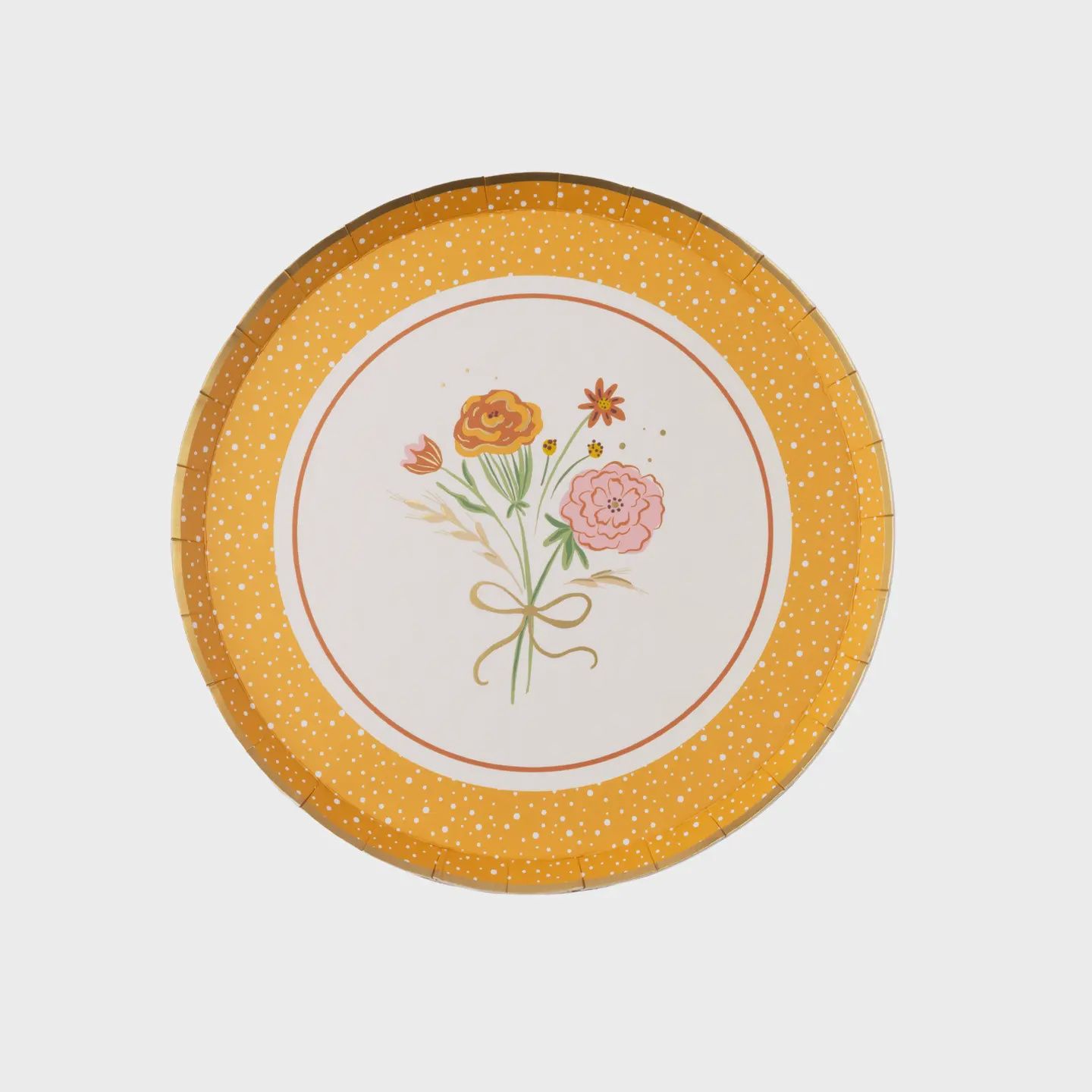 COZY FALL FLORALS DESSERT PLATES