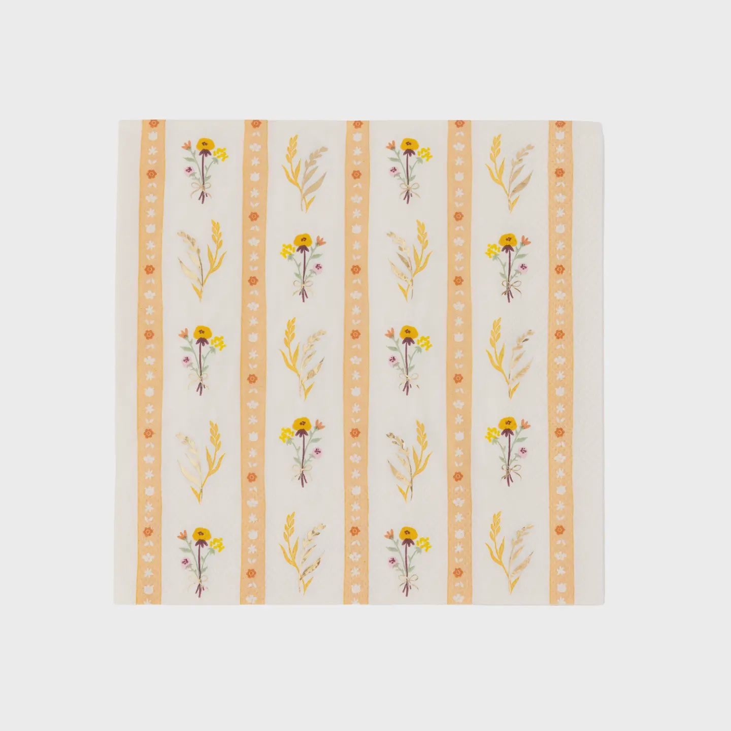 COZY FALL FLORALS LARGE NAPKINS