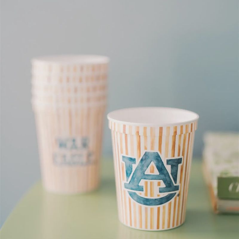 Auburn &quot;War Eagle&quot; Stadium Cup Set