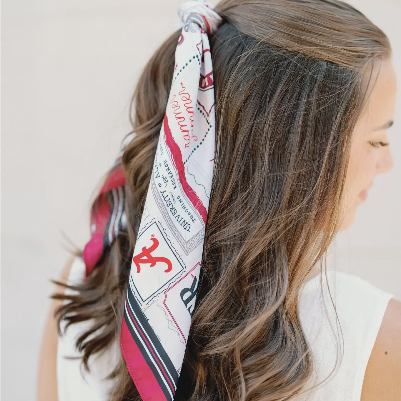 Alabama Silk Scarf