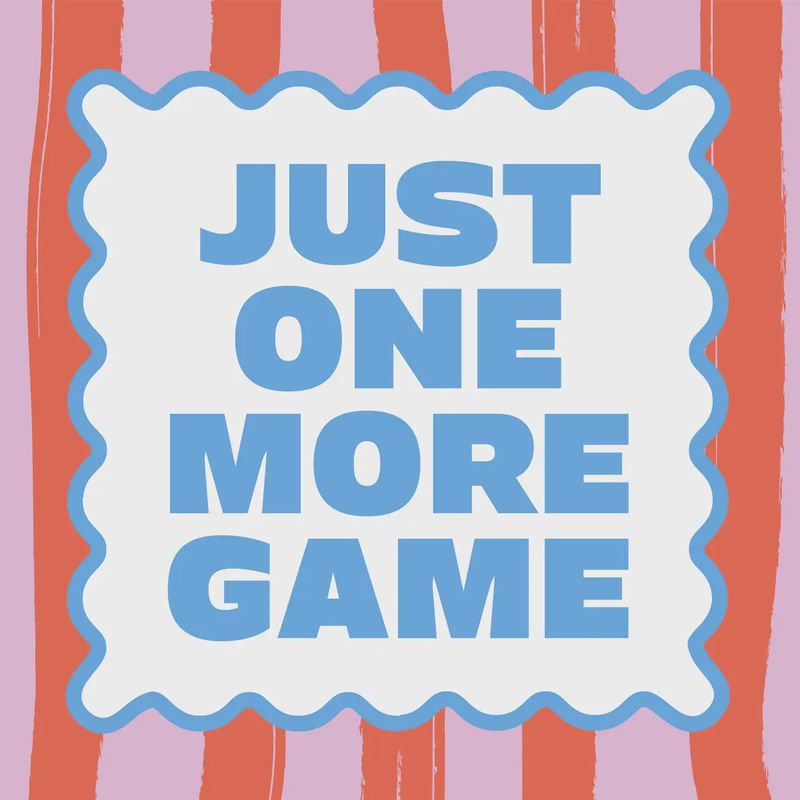 One More Game Mahjong Cocktail Napkin