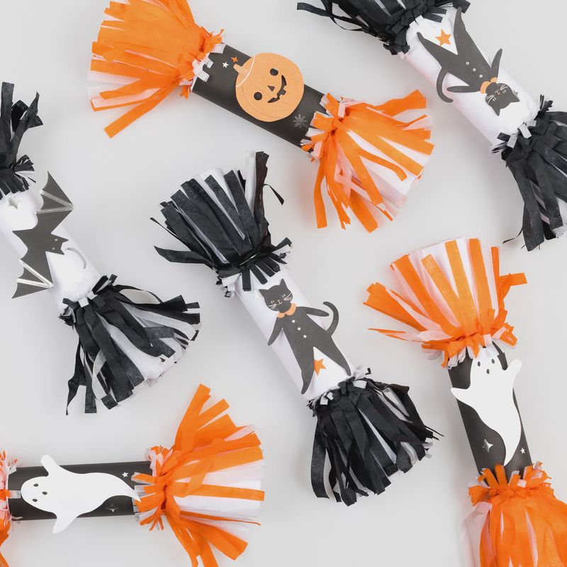 Halloween Fringe Crackers