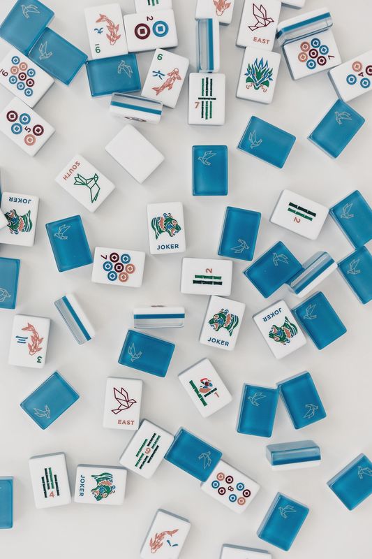 Origami Mahjong Tile Set