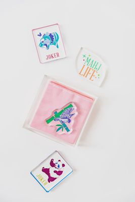 Lucite Napkin Holder &amp; Weight