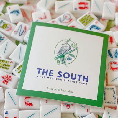 The South: A Fun Mahjong Playing Card The South: A Fun Mahjong Playing Card